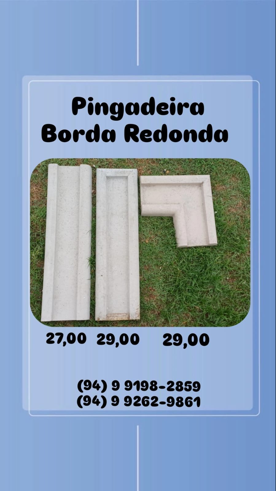 Pingadeira Borda Redonda